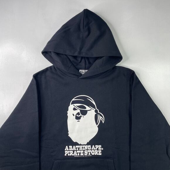 BAPE Pirate Store Logo Hoodie 2012 Size M - Picture 3 of 8